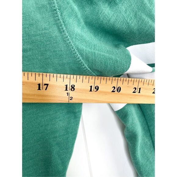 Victoria’s Secret VS Angel Green Stripe Collegiate Full Zip Hoodie XS - Picture 10 of 14